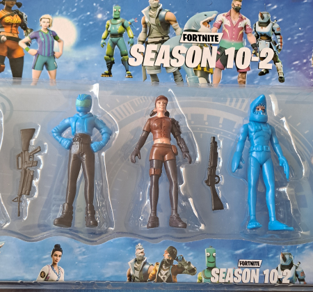 Set 6 figurine Fortnite, accesorii, sezonul 10-2 [1]
