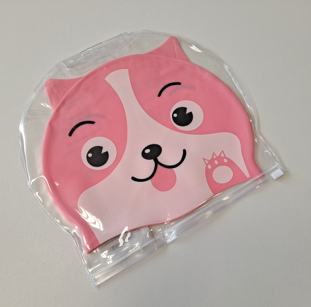 Casca de inot din silicon pentru copii Animal Heads, 2-6 ani, roz [1]