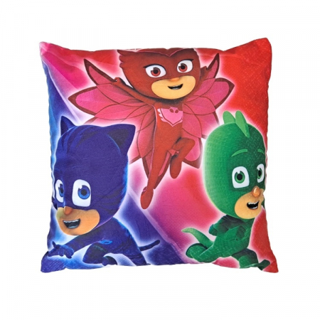 Perna pentru copii Eroi in Pijama, 40x40 cm, multicolor, model A