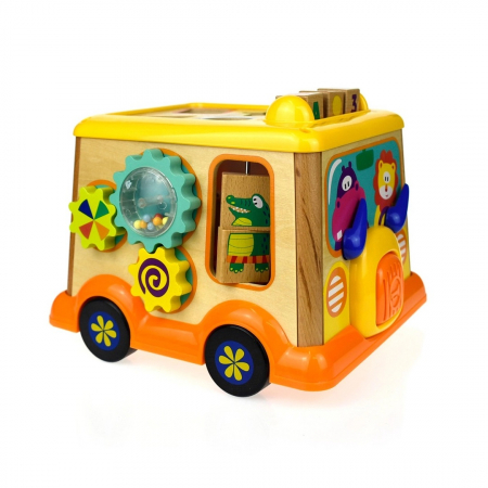 Centru activitati interactiv Primul meu Autobuz Top Bright, multicolor [6]