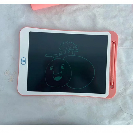 Tableta grafica LCD pentru notite si desene cu stergere automata 8.5 Inch, roz [2]
