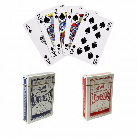 Jocuri societate - Set 2 pachete de joc Cart Classics a 54 carti, multicolor