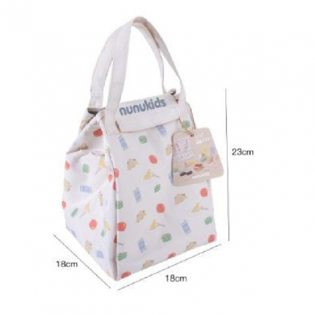 Gentuta picnic cu accesorii din lemn pentru copii, 24 piese, multicolor [5]