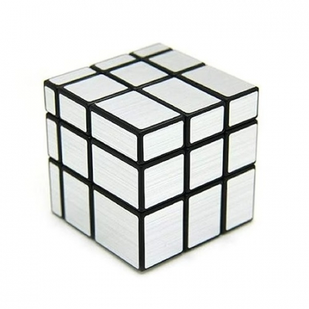 Jocuri societate - Cub Rubik Mirror Argintiu, 3x3x3