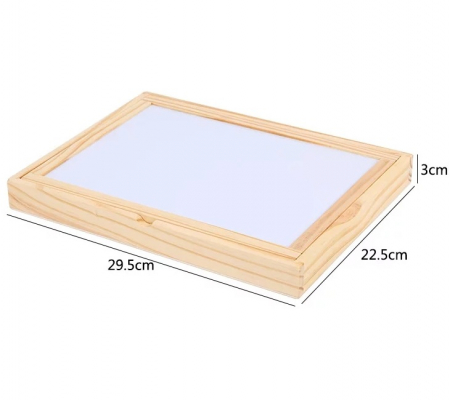 Tabla magnetica educativa si puzzle din lemn 4 in 1, Animale de snuruit [3]