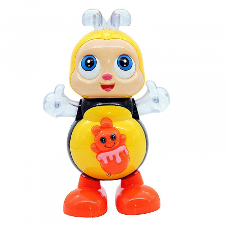 Jucarie interactiva Albina Dansatoare cu sunete si lumini, 21 cm, multicolor [1]