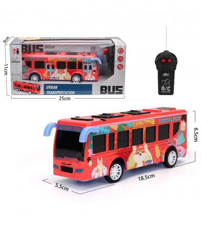 Autobuz cu radio control, multicolor [1]