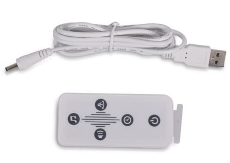 Balansoar electric 3 in 1 Mastela, bluetooth, telecomanda, gri [14]