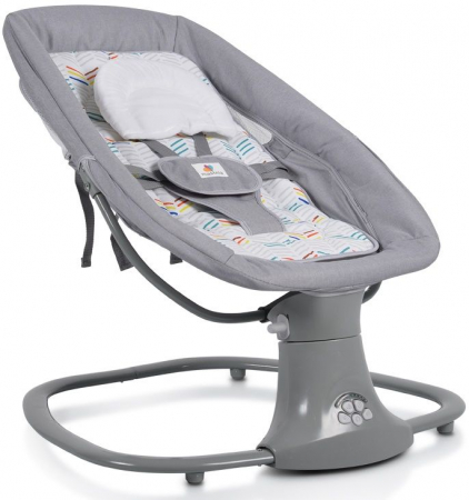 Balansoar electric 3 in 1 Mastela, bluetooth, telecomanda, gri [1]