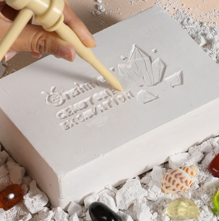 Set Arheologie descopar pietre pretioase, Gemstone Excavation Natural Ore [4]