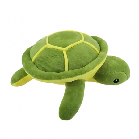 Jucarii din plus - Broasca testoasa din plus, 33 cm, verde