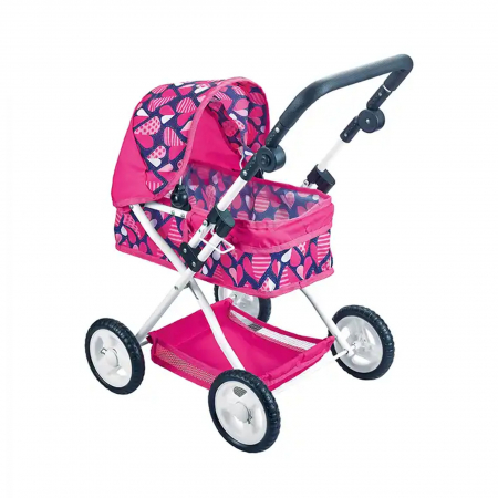 Carucior landou de jucarie pentru papusi , multicolor [0]
