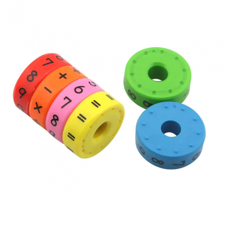 Cilindru Magnetic Aritmetic 3x6 cm, multicolor [2]