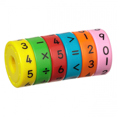 Cilindru Magnetic Aritmetic 3x6 cm, multicolor [0]