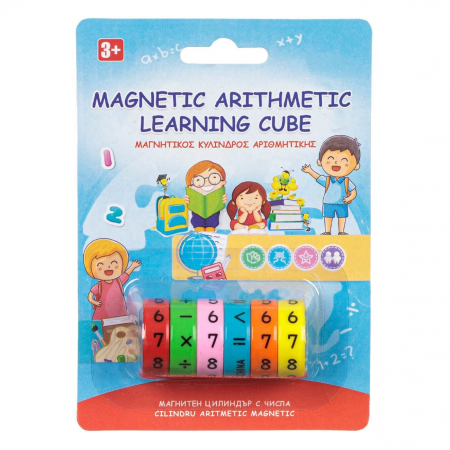 Cilindru Magnetic Aritmetic 3x6 cm, multicolor [4]