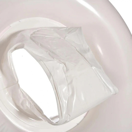 Colac cu chilotel si manere pentru bebelusi Iepuras, roz [3]