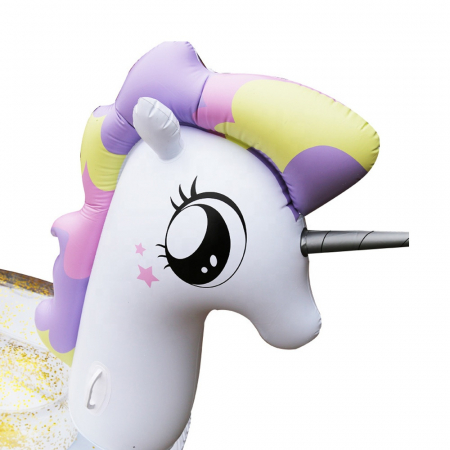 Colac de inot copii model Ponei, 85 cm, multicolor [5]