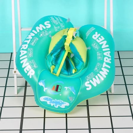 Colac gonflabil barcuta multifunctional Swimtrainer, parasolar detasabil si suport pentru copii [3]