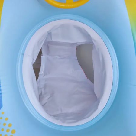 Colac gonflabil Skijet cu volan si suport pentru copii, multicolor [5]