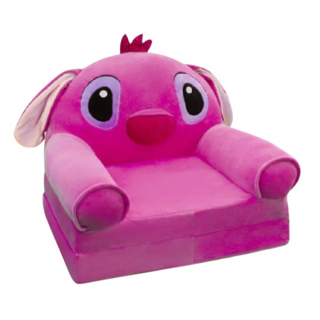 Fotolii din plus - Fotoliu din plus extensibil Angel, Personaj din Lilo&Stitch, roz