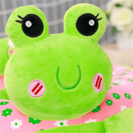 Fotoliu din plus pentru bebelusi Broscuta, verde [3]