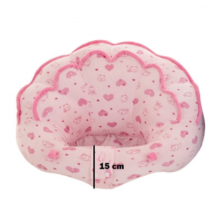 Fotoliu din plus sit up pentru bebelusi Confort, roz [6]