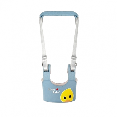 Ateliere si bancuri de lucru - Ham premergator bebe, bumbac, adjustabil, 8-18 luni, albastru