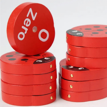 Joc educativ Buburuza 2 in 1, Invatam numere si pescuim, multicolor [6]