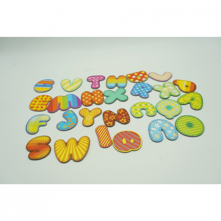 Joc educativ magnetic tip carte, Fancy Magnetic Chartlet, 26 de piese, multicolor [4]