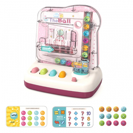 Joc Interactiv Invarte bilutele, Roll The Ball, roz [1]