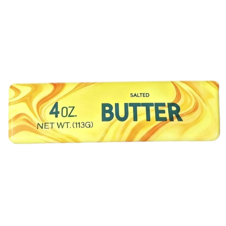 Jucarii educative si creative - Jucarie antistres tip Unt, Butter Squishy, revenire lenta, 13.5 x 4 x 4 cm