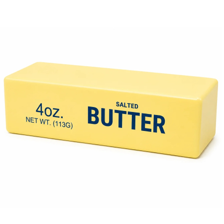Jucarii educative si creative - Jucarie antistres tip Unt, Butter Squishy XXL, revenire lenta, 23.5 x 6 x 6 cm