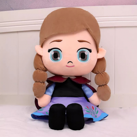 Jucarie de plus Papusa Anna, 30 cm, multicolor [0]