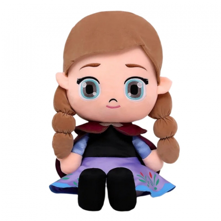 Jucarie de plus Papusa Anna, 40 cm, multicolor [3]