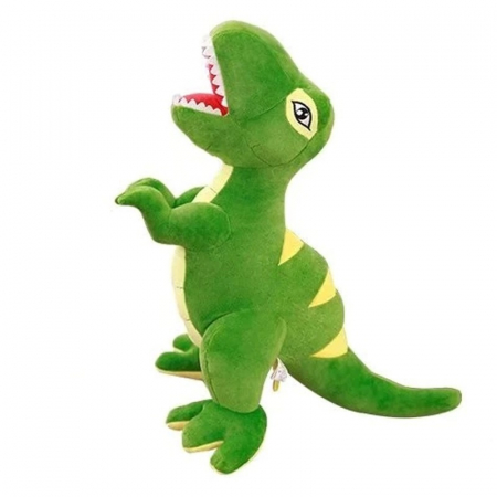 Jucarie din plus Dinozaur T-Rex, 40 cm, verde [0]