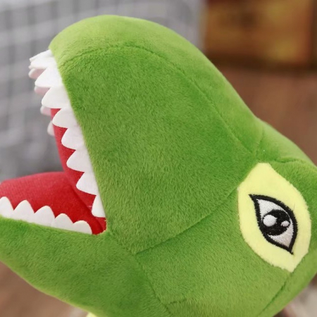 Jucarie din plus Dinozaur T-Rex, 55 cm, verde [3]