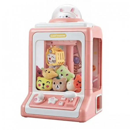 Jocuri societate - Jucarie interactiva pentru copii, Doll Machine, roz