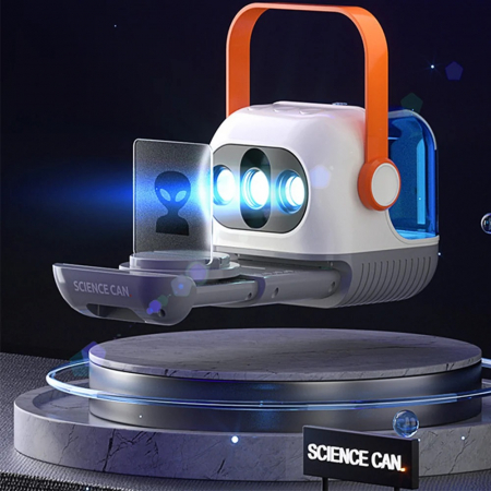 Jucarie Proiector optic cu experimente Magic Box Science Can, multicolor [1]