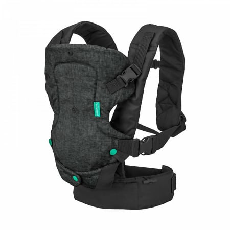 Accesorii si articole bebelusi - Marsupiu Ergonomic 4 in 1, Multifunctional, 4 Pozitii, 6-36 Luni, 3.5kg - 15 kg, Negru