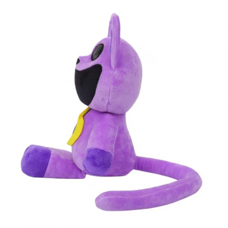Mascota de plus CatNap din jocul Poppy Playtime Smiling Critters, mov, 25 cm [3]