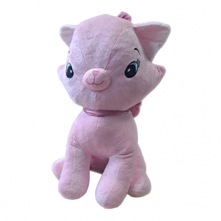 Mascota de plus Pisicile Aristocrate, Marie, 25 cm, roz [0]