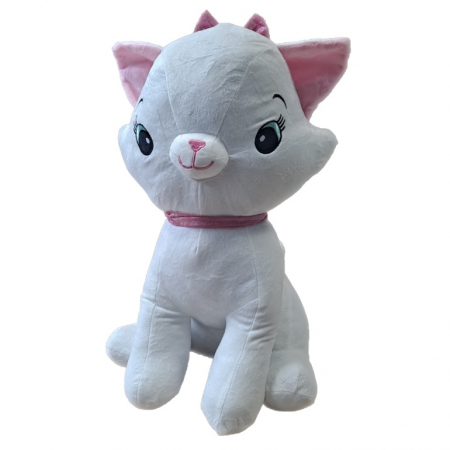 Mascota de plus Pisicile Aristocrate, Marie, 55 cm, alb [0]