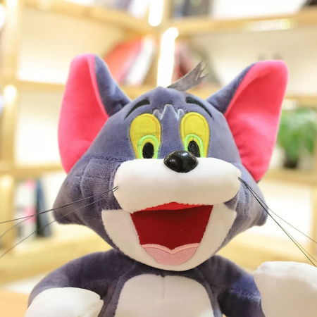 Mascota de plus Tom, 40 cm, gri [1]