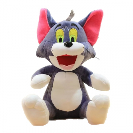 Jucarii din plus - Mascota de plus Tom, 40 cm, gri