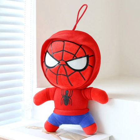 Mascota din plus Spiderman cu gluga, 22 cm [1]