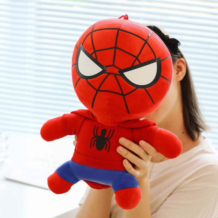 Mascota din plus Spiderman cu gluga, 22 cm [2]