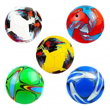 Minge de Handbal, imitatie de piele cu cusatura, nr.2, multicolor [1]