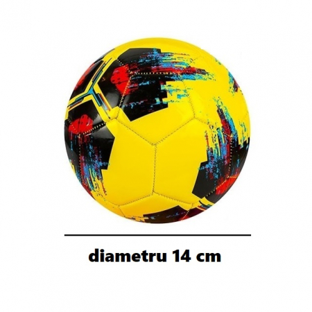 Minge de Handbal, imitatie de piele cu cusatura, nr.2, multicolor [3]