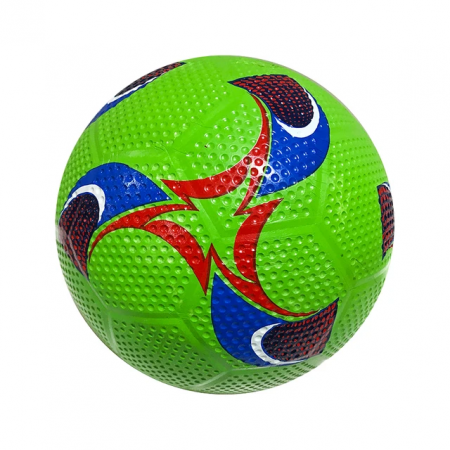Minge Fotbal Cauciuc nr.5 cu plasa si ac, multicolor