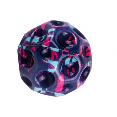 Minge saritoare Moon Ball Colorata, 7 cm, multicolor [2]